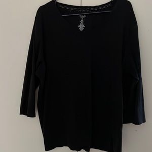 100 percent cotton long sleeve tee